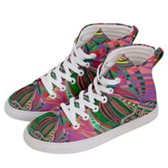 Delight  Women s Hi-top Skate Sneakers by nicholakarma