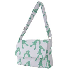 Bold And Brash Pattern Full Print Messenger Bag