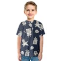 Doodle Bob Pattern Kids  Sport Mesh Tee View1