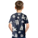 Doodle Bob Pattern Kids  Sport Mesh Tee View2