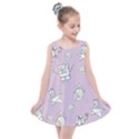 Doodle Bob Pattern Kids  Summer Dress View1