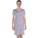 Doodle Bob Pattern Short Sleeve Nightdress View1