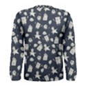 Doodle Bob Pattern Men s Long Sleeve Tee View2