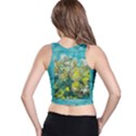 Bloom In Vintage Ornate Style Racer Back Crop Top View2