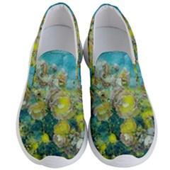 Bloom In Vintage Ornate Style Men s Lightweight Slip Ons by pepitasart