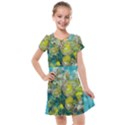 Bloom In Vintage Ornate Style Kids  Cross Web Dress View1