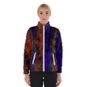 Colored Rusty Abstract Grunge Texture Print Winter Jacket View1