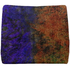 Colored Rusty Abstract Grunge Texture Print Seat Cushion by dflcprints