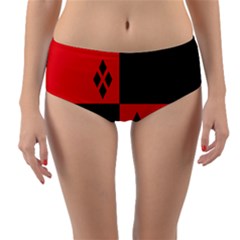 Harley Reversible Mid-waist Bikini Bottoms by raeraeshescrafty