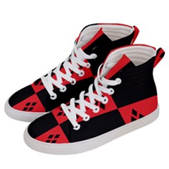 Harley Men s Hi-top Skate Sneakers by raeraeshescrafty