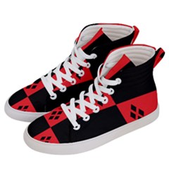 Harley Women s Hi-top Skate Sneakers by raeraeshescrafty