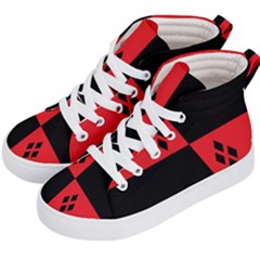 Harley Kid s Hi-top Skate Sneakers by raeraeshescrafty