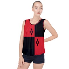 Harley Bubble Hem Chiffon Tank Top