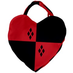 Harley Giant Heart Shaped Tote by raeraeshescrafty