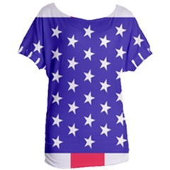 Day Independence July Background Women s Oversized Tee by Simbadda