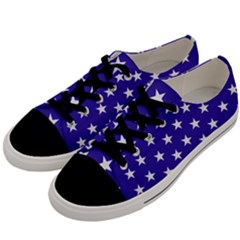 Day Independence July Background Men s Low Top Canvas Sneakers by Simbadda