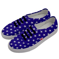 Day Independence July Background Men s Classic Low Top Sneakers by Simbadda