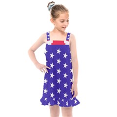 Day Independence July Background Kids  Overall Dress