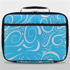 Scribble Reason Design Pattern Full Print Lunch Bag by Simbadda