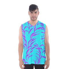 Branches Leaves Colors Summer Men s Basketball Tank Top by Simbadda