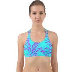 Branches Leaves Colors Summer Back Web Sports Bra by Simbadda