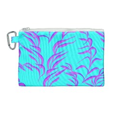 Branches Leaves Colors Summer Canvas Cosmetic Bag (large) by Simbadda