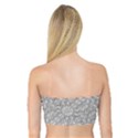 Geometric Grey Print Pattern Bandeau Top View2