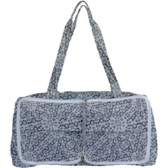 Geometric Grey Print Pattern Multi Function Bag