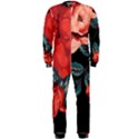 Bed of Bright Red Roses By FlipStylez Designs OnePiece Jumpsuit (Men)  View1