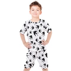 Vintage Birds Pattern Kid s Set by Valentinaart