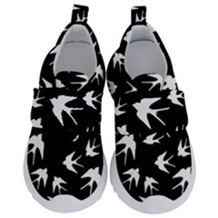 Birds Pattern Velcro Strap Shoes by Valentinaart