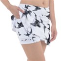 Birds pattern Tennis Skirt View3