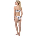 Birds pattern Classic Bandeau Bikini Set View2