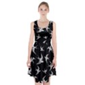 Birds pattern Racerback Midi Dress View1