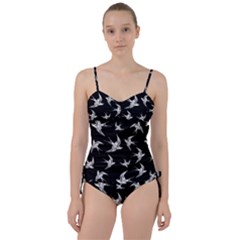 Birds Pattern Sweetheart Tankini Set by Valentinaart