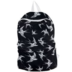 Birds Pattern Foldable Lightweight Backpack by Valentinaart