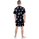 Birds pattern Men s Mesh Tee and Shorts Set View2