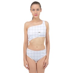 Pie Cooling On The Window Pane Pattern Spliced Up Two Piece Swimsuit by emilyzragz