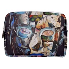 Robot Cyborg Cyberpunk Automation Make Up Pouch (medium)