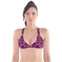 New Motif Design Textile New Design Plunge Bikini Top View1