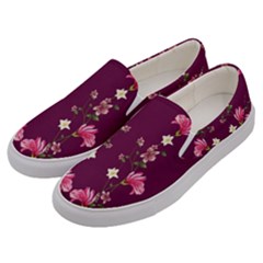 New Motif Design Textile New Design Men s Canvas Slip Ons by Simbadda