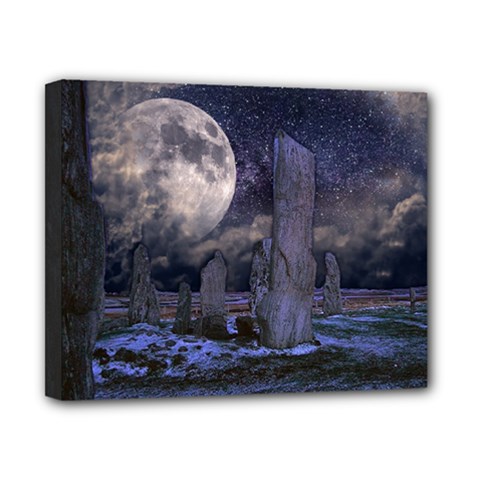 Place Of Worship Scotland Celts Canvas 10  X 8  (stretched) by Simbadda