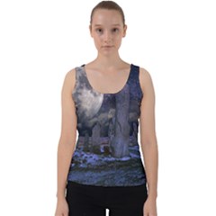 Place Of Worship Scotland Celts Velvet Tank Top by Simbadda