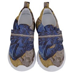 Mosaic Painting Glass Decoration Velcro Strap Shoes by Simbadda