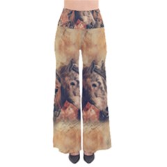 Head Horse Animal Vintage So Vintage Palazzo Pants by Simbadda