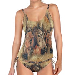 Head Horse Animal Vintage Tankini Set by Simbadda