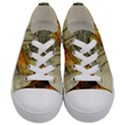 Boat Old Fisherman Mar Ocean Kids  Low Top Canvas Sneakers View1