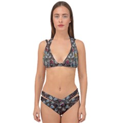 St Martins In The Bullring Birmingham Double Strap Halter Bikini Set by Simbadda