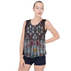 St Martins In The Bullring Birmingham Bubble Hem Chiffon Tank Top