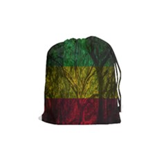 Rasta Forest Rastafari Nature Drawstring Pouch (medium)